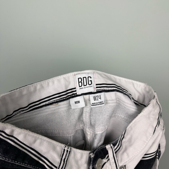 BDG Urban Outfitters High Waisted Striped Mom Jeans - Picture 9 of 9